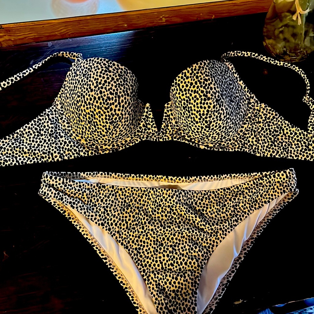 Shade Shore leopard bikini